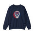 Grateful Dead - Atlanta Braves Stealie Grateful Dead Crewneck Sweatshirt - MLB - StealieShop